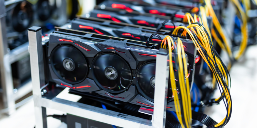 GPU's used for Bitcoin mining 