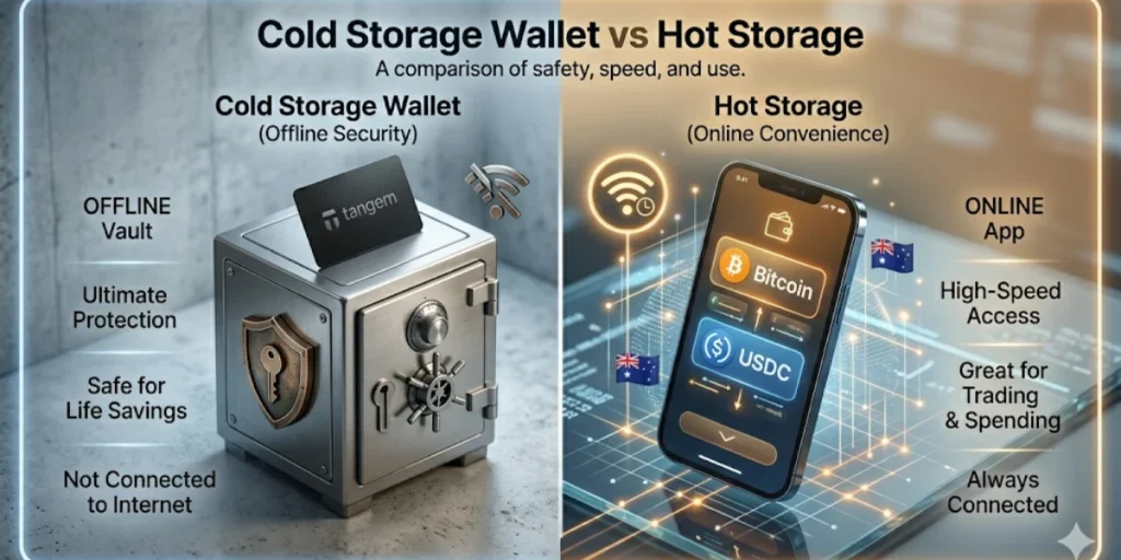 Cold Storage Wallet vs Hot Storage